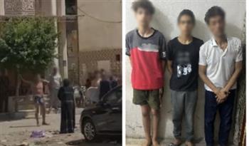 ضبط 3 أشخاص للقيام بأعمال البلطجة والتلويح بالأسلحة البيضاء في دمياط 