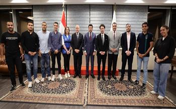 "صبحي" يلتقي مجلس إدارة اتحاد شباب يدير شباب في أول اجتماع عقب الإشهار