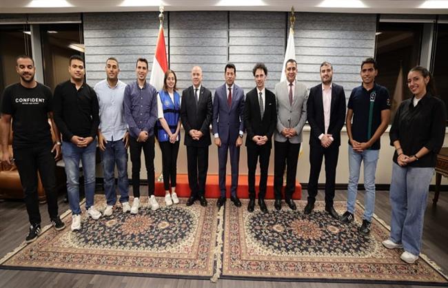"صبحي" يلتقي مجلس إدارة اتحاد شباب يدير شباب في أول اجتماع عقب الإشهار