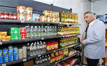 محافظ أسوان يفتتح معارض أهلاً مدارس والمواد الغذائية بدراو بأسعار مخفضة