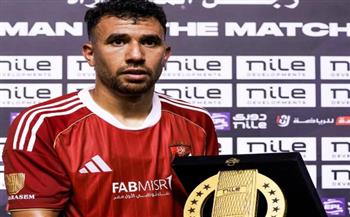 تريزيجيه يحصد جائزة أفضل لاعب في مباراة الأهلي وإنبي