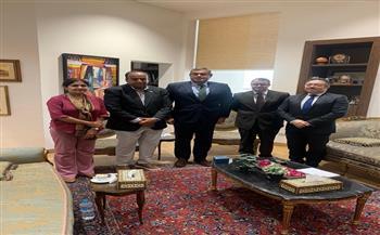 نائب وزير الخارجية يؤكد حرص مصر على تعميق التعاون مع موريشيوس