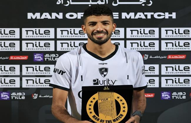 الدوري الممتاز.. أحمد فاروق رجل مباراة دجلة وكهرباء الإسماعيلية