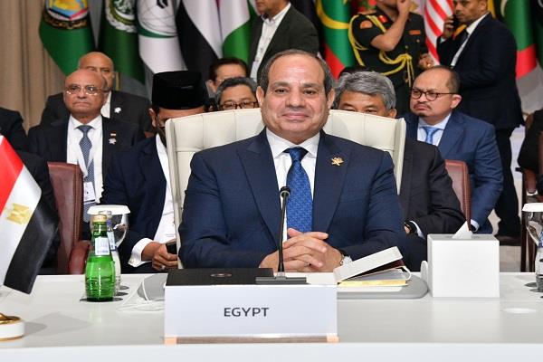 الرئيس السيسي: الانفلات الإسرائيلي يتطلب إرساء أسس ومبادئ تعبر عن رؤيتنا المشتركة