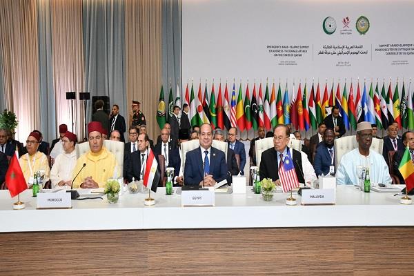 الرئيس السيسي: العدوان الإسرائيلي يعكس بجلاء ممارسات تجاوزت أي منطق سياسي أو عسكري