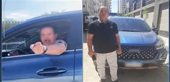 ضبط قائد سيارة بتهمة التعدي على سيدة بالطريق السريع في المنوفية