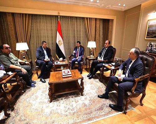 وزير الرياضة يتابع استعدادات الاتحاد المصري لمونديال أندية اليد 