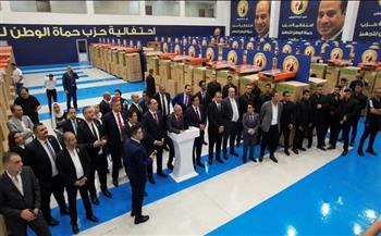حزب حماة الوطن ينظم احتفالية لتجهيز عددًا كبيرًا من العرائس 