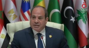 الرئيس السيسي يوجه رسالة قوية لـ«شعب إسرائيل».. ماذا قال؟