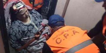 استجابة فورية لنقل مسنة غير قادرة على الحركة إلى المستشفى بالبحيرة 
