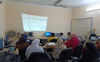 استمرار فعاليات تدريب الخريجين بمدينة القصير