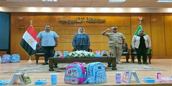 نائبة محافظ القليوبية تُشارك في احتفالية توزيع شنط مدرسية على 200 طالب من الأسر الأولى بالرعاية