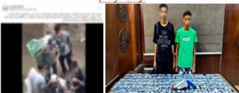 القبض على شخصين يستقلان دراجة نارية لترويج المواد المخدرة في الهرم