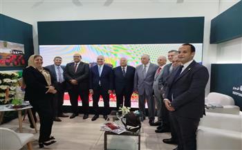 إقبال كبير على جناح المصرية للتنمية الزراعية والريفية بمعرض صحاري الدولي