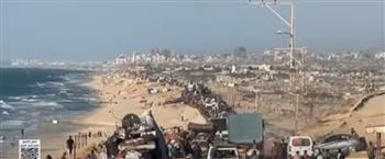 استمرار نزوح الفلسطينيين جراء الاجتياح البري لمدينة غزة