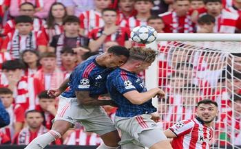 دوري أبطال أوروبا.. تعادل آرسنال أمام أتلتيك بلباو  في الشوط الأول 