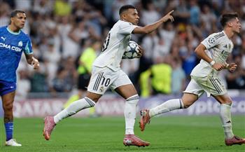 دوري أبطال أوروبا.. تعادل ريال مدريد ومارسيليا إيجابيا في الشوط الأول 
