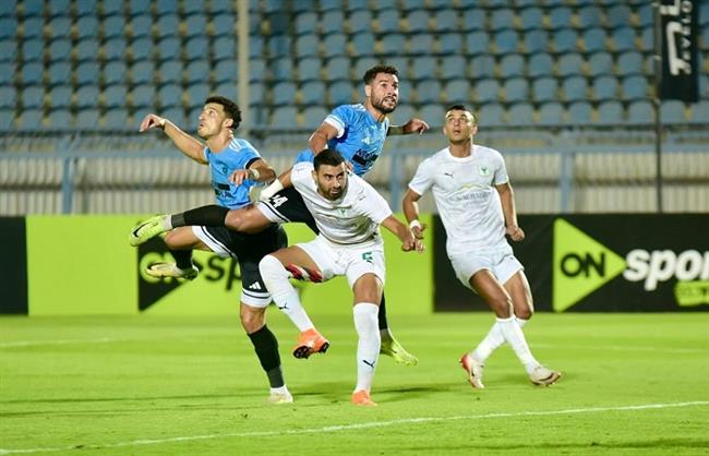 الدورى الممتاز .. تعادل إيجابي بين المصرى وغزل المحلة فى الشوط الأول 