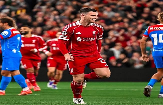 دورى أبطال أوروبا.. روبرتسون يتقدم لـ ليفربول على حساب اتليتكو مدربد 