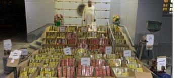 سقوط عامل بحوزته 700 ألف قطعة ألعاب نارية قبل ترويجها في الفيوم