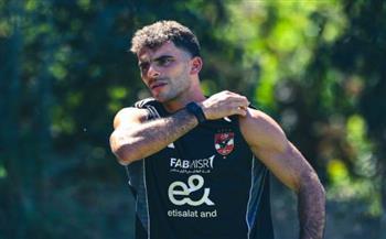 زيزو مهدد بالغياب عن القمة أمام الزمالك بسبب الإصابة