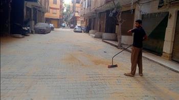محافظ الجيزة: بدء أعمال رصف وتطوير 70 شارعا بمنطقة الكونيسة ومتفرعات العروبة بالطالبية