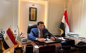وزير الرياضة يطمئن على استعدادات منتخب مصر للكرة الطائرة في بطولة العالم 