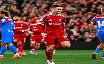 دورى أبطال أوروبا.. روبرتسون يتقدم لـ ليفربول على حساب اتليتكو مدربد 