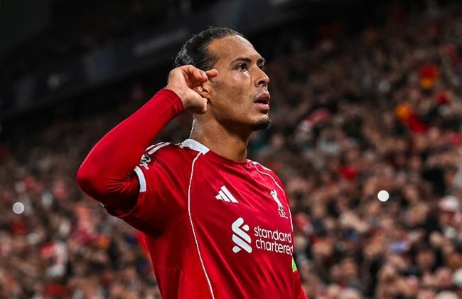 دوري أبطال أوروبا.. فان دايك يسجل الهدف الثالث لليفربول في أتلتيكو