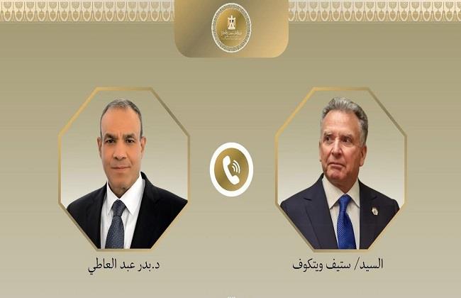وزير الخارجية يبحث مع المبعوث الأمريكي للشرق الأوسط تطورات غزة والملف النووي الإيراني