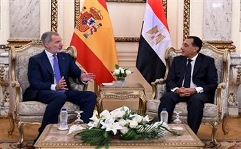 ملك أسبانيا يؤكد دور مصر المهم في المنطقة وإدراكه لطبيعة الأزمات الحالية التي تشهدها المنطقة