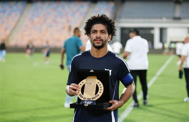 الدوري الممتاز.. أحمد العجوز رجل مباراة مودرن سبورت وإنبي  