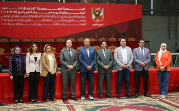 الخطيب يستقبل وفد من النيابة الإدارية والجهة الإدارية قبل الجمعية العمومية   