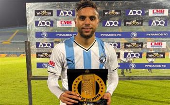الدوري الممتاز.. محمد الشيبي رجل مباراة بيراميدز أمام زد