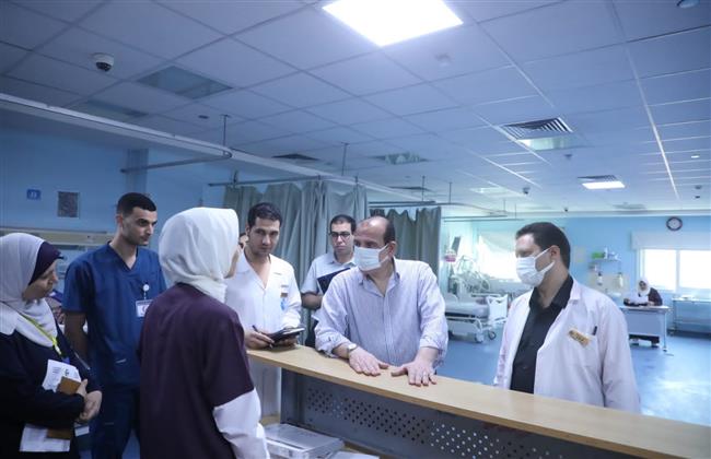 نائب وزير الصحة يجري جولة ميدانية لعدد من المنشآت الطبية في كفر الشيخ