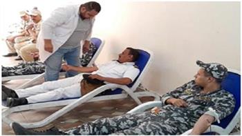 مديرية أمن الشرقية تنظم حملة للتبرع بالدم في صفوف رجال الشرطة