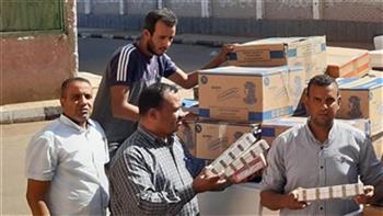 ضبط 107 آلاف عبوة سجائر بأسيوط قبل بيعها بالسوق السوداء