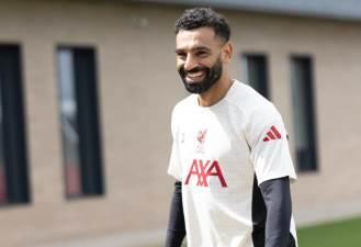 صلاح ومرموش ينتظمان في تدريبات منتخب مصر اليوم