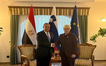 وزير الخارجية يدعو رئيسة سلوفينيا لحضور حفل افتتاح المتحف المصري الكبير