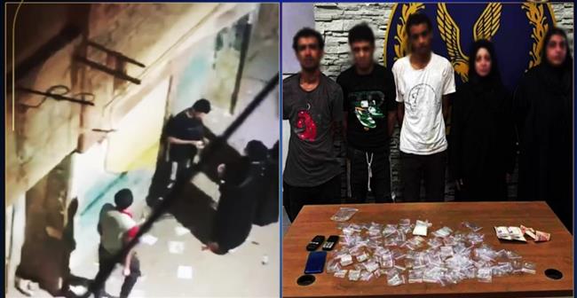 ضبط  أصحاب فيديو ترويج المواد المخدرة بالقاهره
