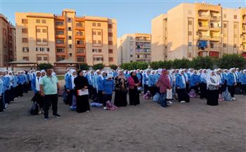 المدارس تستقبل الطلاب في أول أيام العام الدراسي الجديد 2025-2026