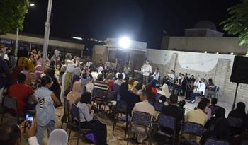 فرقة المنيا للموسيقى العربية تطرب الجمهور على كورنيش النيل في أمسية فنية