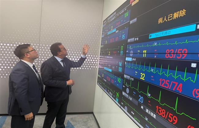 وزير الصحة يتفقد مستشفى "رينجي" الذكي بشنغهاي ويبحث التعاون في التكنولوجيا الطبية    