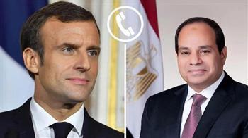 الرئيس السيسي يدعو دول العالم للاعتراف بفلسطين خلال اتصال مع رئيس فرنسا