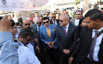 وزير الشباب ومحافظ القاهرة يدشنان بداية مبادرة الكيانات الشبابية بالشارع بالمطرية