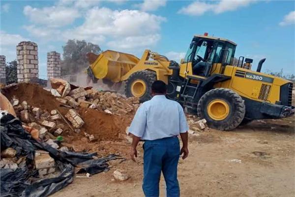استرداد 2641 مترًا من أراضي أملاك الدولة بالإسكندرية