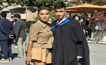 نوال الزغبي تحتفل بتخرج ابنها جورجي