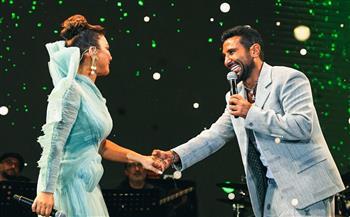 بـ "سبب فرحتي".. أصالة وأحمد سعد يتألقان بمهرجان مراسي| صور 