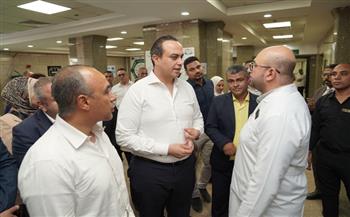 رئيس الرعاية الصحية ومحافظ المنيا يتفقدان الخدمات الطبية المقدمة بمستشفى التأمين الصحي 