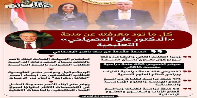 منحة الدكتور علي المصيلحي التعليمية.. التفاصيل الكاملة| انفوجراف
